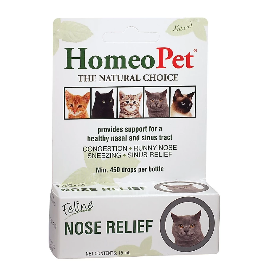 PetSmart HomeoPet Feline Nose Relief for Cats - Natural Nasal Congestion Remedy