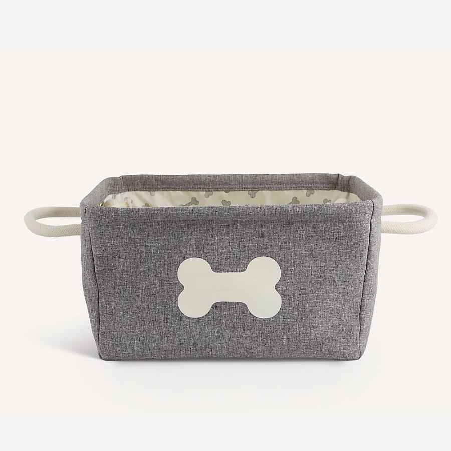 PetSmart Joyhound Linen Dog Toy Storage Box – Durable & Stylish Pet Toy Organizer