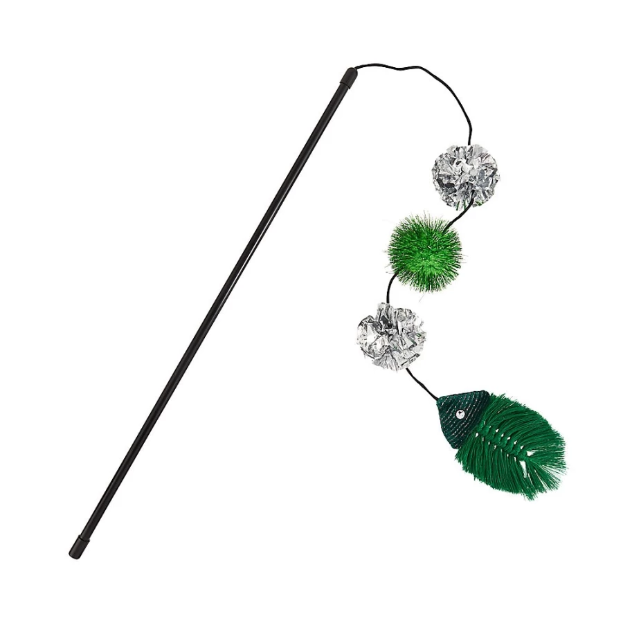 PetSmart Whisker City Interactive Cat Toy with Feather Teaser for Playful Cats
