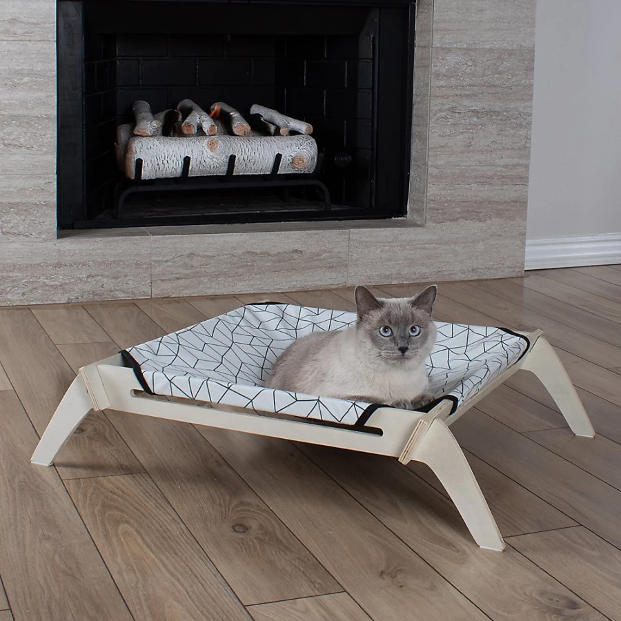 PetSmart Primetime Petz Hauspanther Cat Lounge - Designer Pet Bed for Indoor Cats