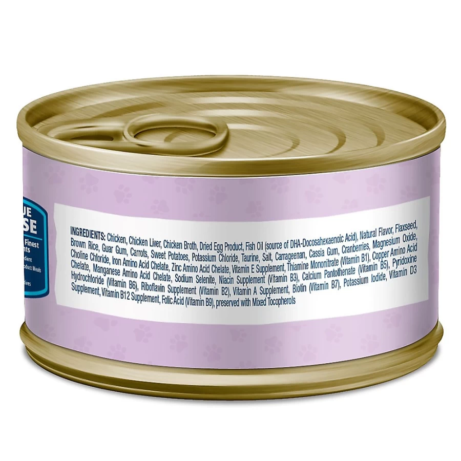 PetSmart Blue Buffalo Baby BLUE Kitten Wet Cat Food Variety Pack - Chicken Recipe, 6 Cans