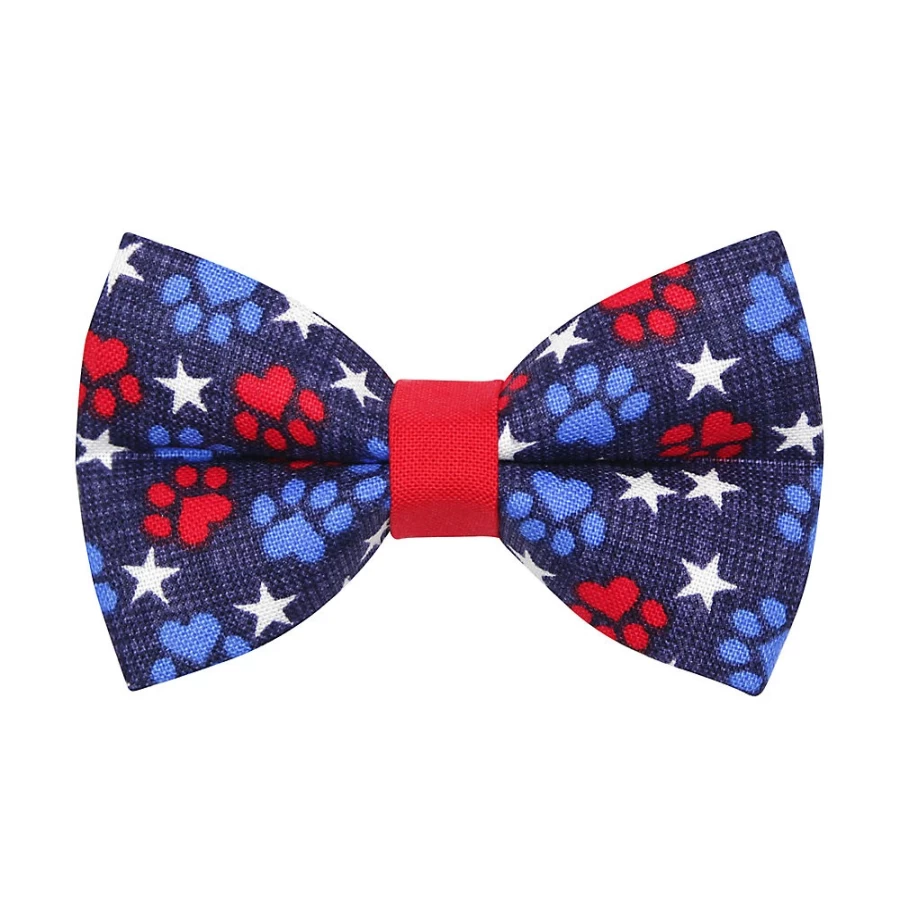 "PetSmart Patriotic Paws 4th of July Cat Bow Tie - Made By Cleo"