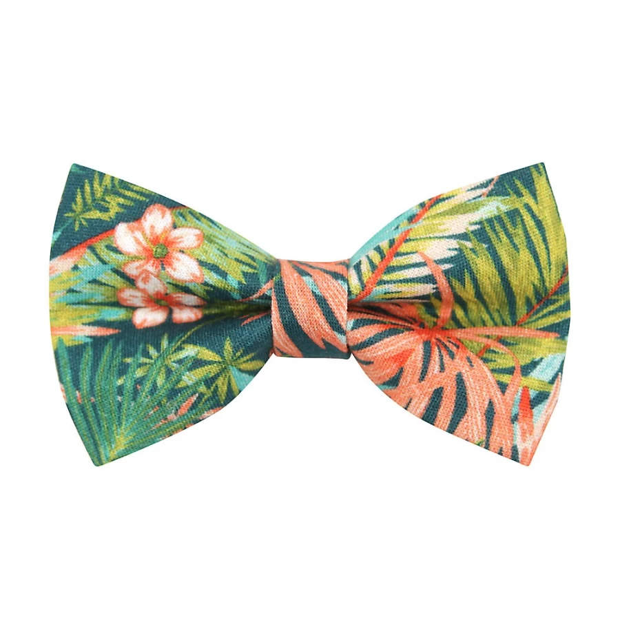 PetSmart Tropical Palm Leaves Cat Bow Tie - Made By Cleo for Stylish Pets