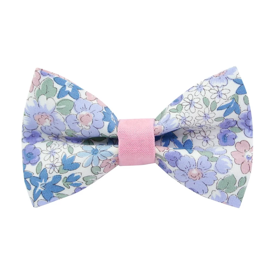 PetSmart Willow Floral Cat Bow Tie - Elegant Handmade Pet Accessory by Cleo