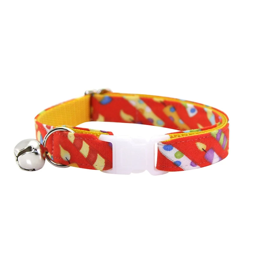 PetSmart Made By Cleo Cat Birthday Party Collar with Breakaway Candles for Safe Celebrations