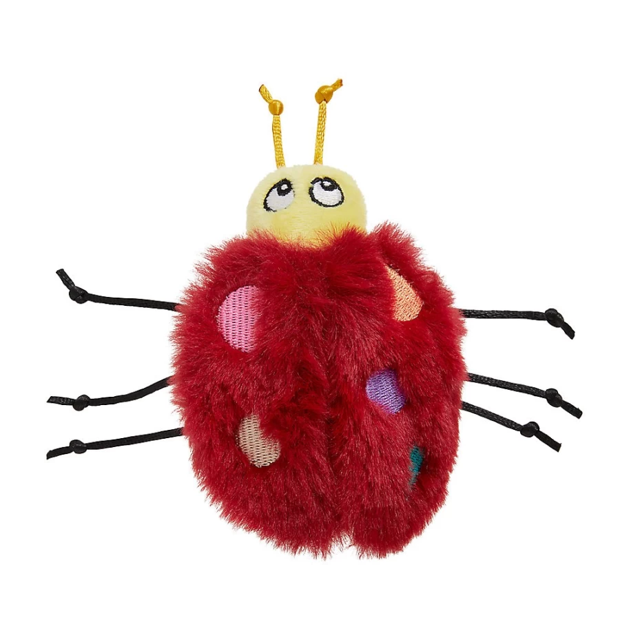 PetSmart Whisker City Refillable Catnip Toy - Adorable Lady Bug Design for Cats