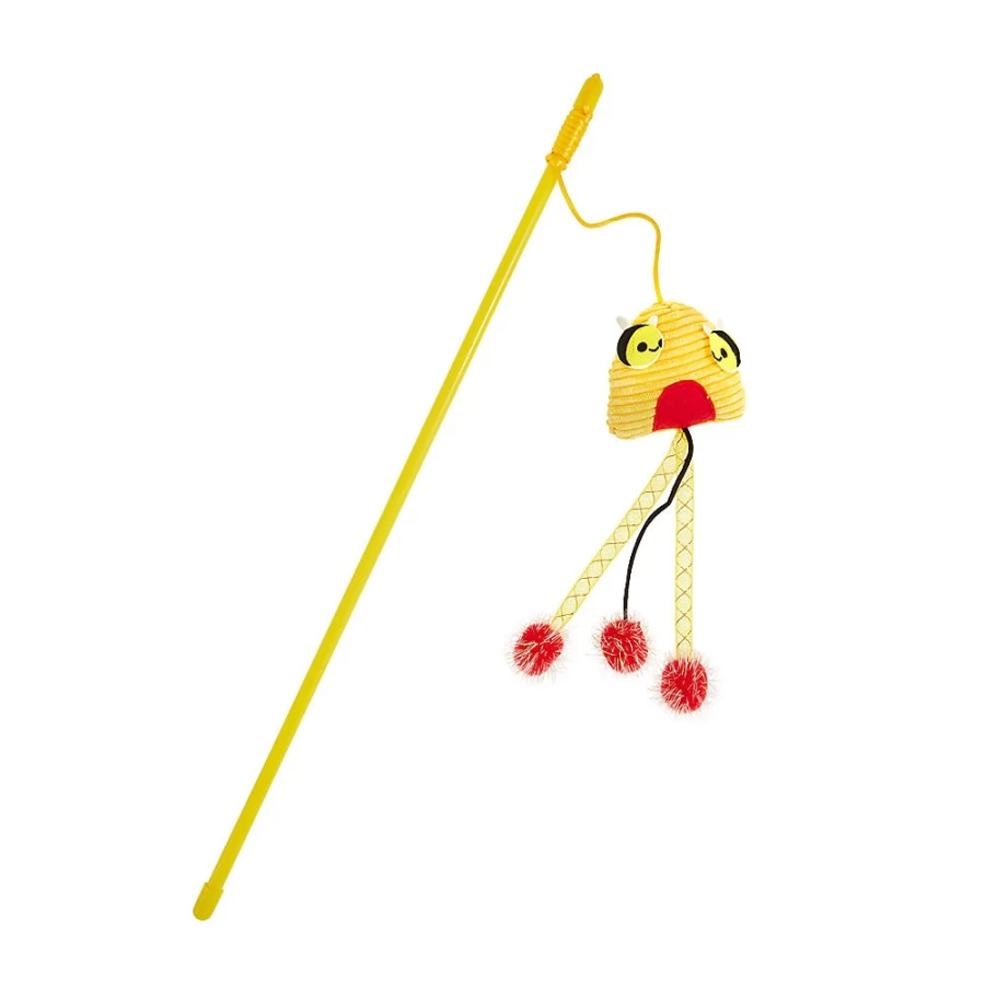 PetSmart Whisker City Interactive Beehive Cat Teaser Toy for Playful Cats