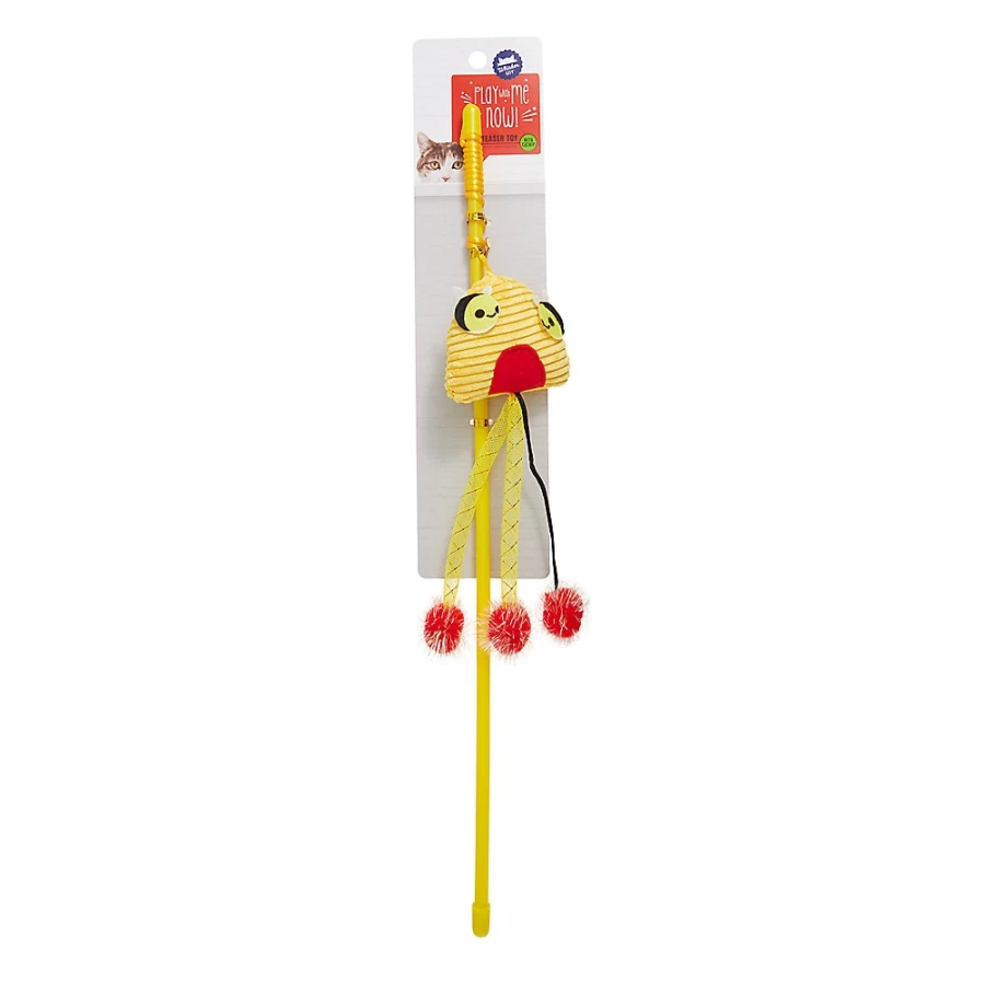PetSmart Whisker City Interactive Beehive Cat Teaser Toy for Playful Cats