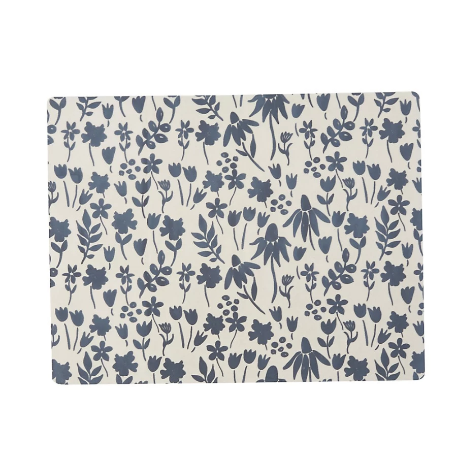 PetSmart ExquisiCat Flower Microfiber Cat Litter Mat - Non-Slip, Washable, Traps Litter for Clean Floors
