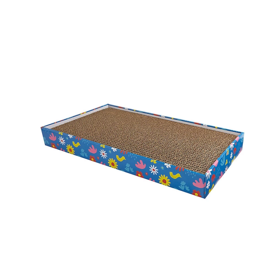 PetSmart Whisker City Double-Wide Easter Cat Scratcher for Indoor Cats