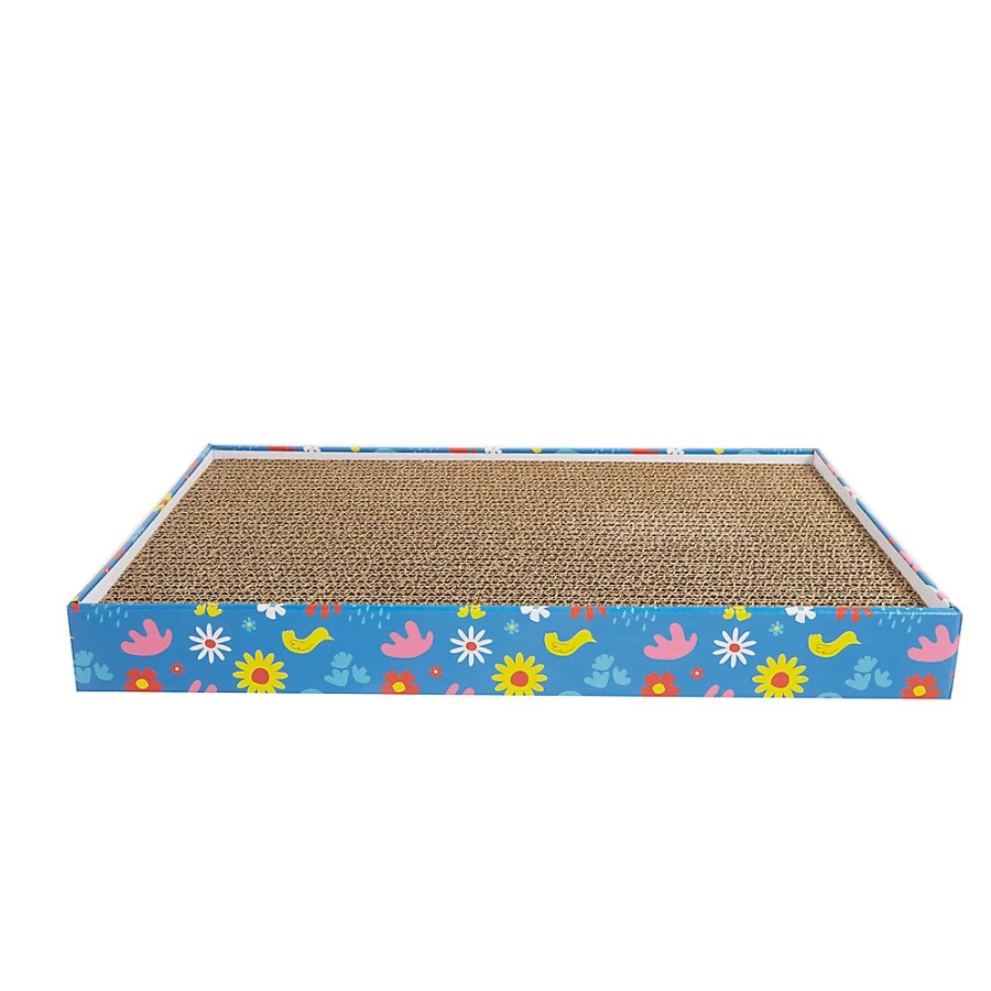 PetSmart Whisker City Double-Wide Easter Cat Scratcher for Indoor Cats
