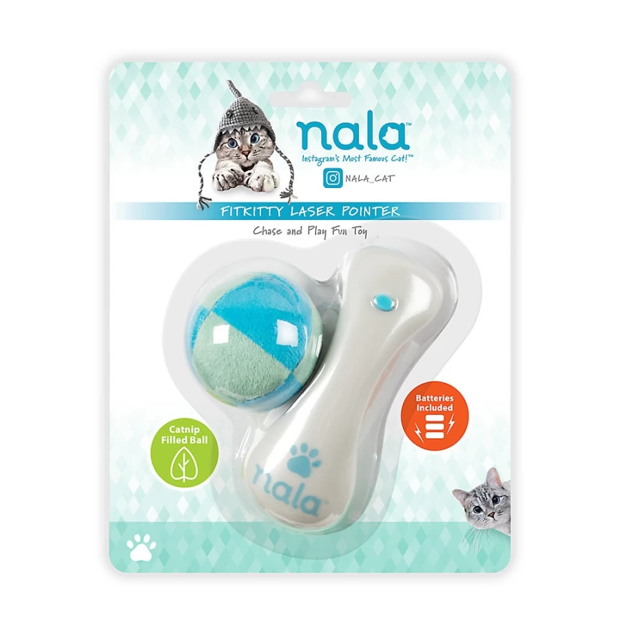 PetSmart Nala Cat FitKitty Laser Pointer Toy for Interactive Chase Play with Cats
