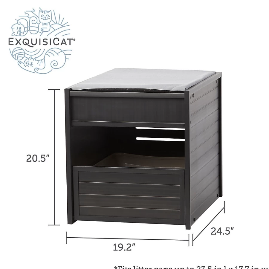 PetSmart Exquisicat Litter Box Enclosure – Stylish Home Decor for Cat Owners