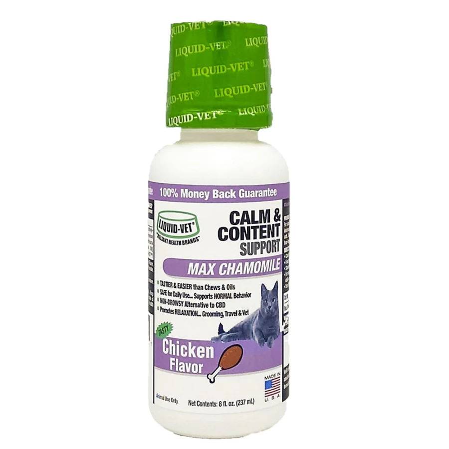 PetSmart Liquid-Vet Feline Calm Chicken Flavored Cat Stress Relief Formula