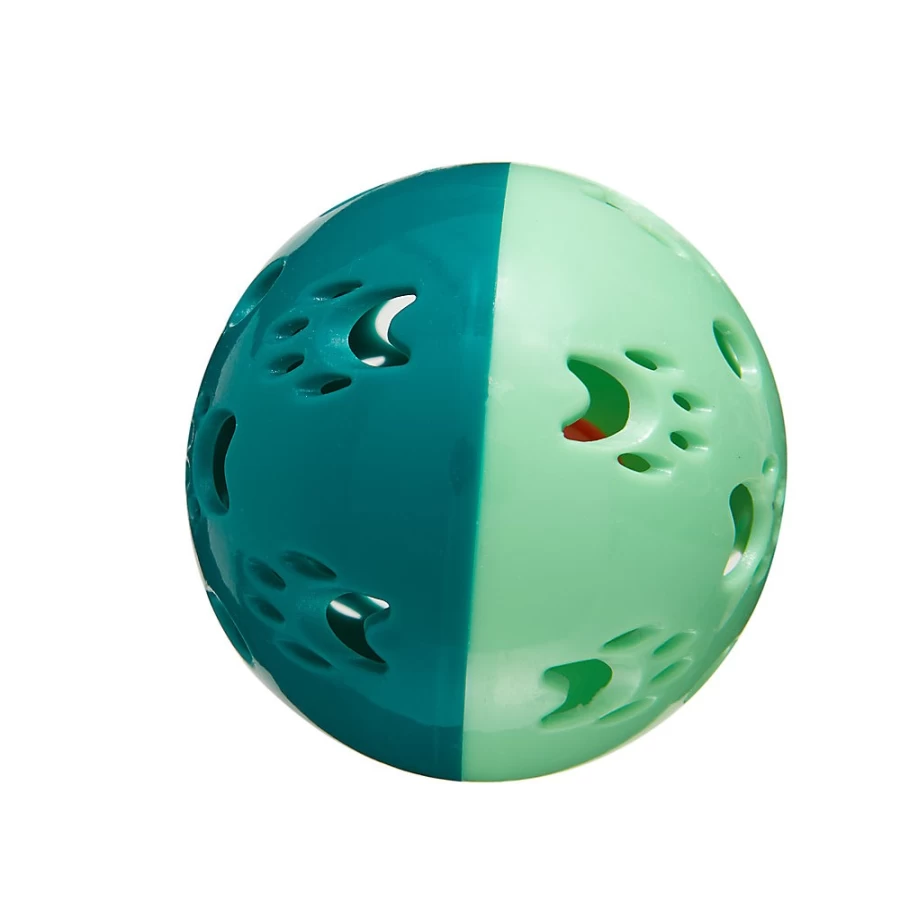 PetSmart Whisker City Color-Varying Jingle Ball Cat Toy for Interactive Play