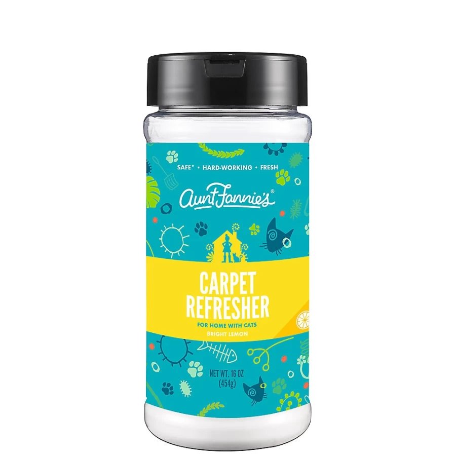 PetSmart Aunt Fannie's Lemon Carpet Refresher & Deodorizer - Natural Odor Eliminator