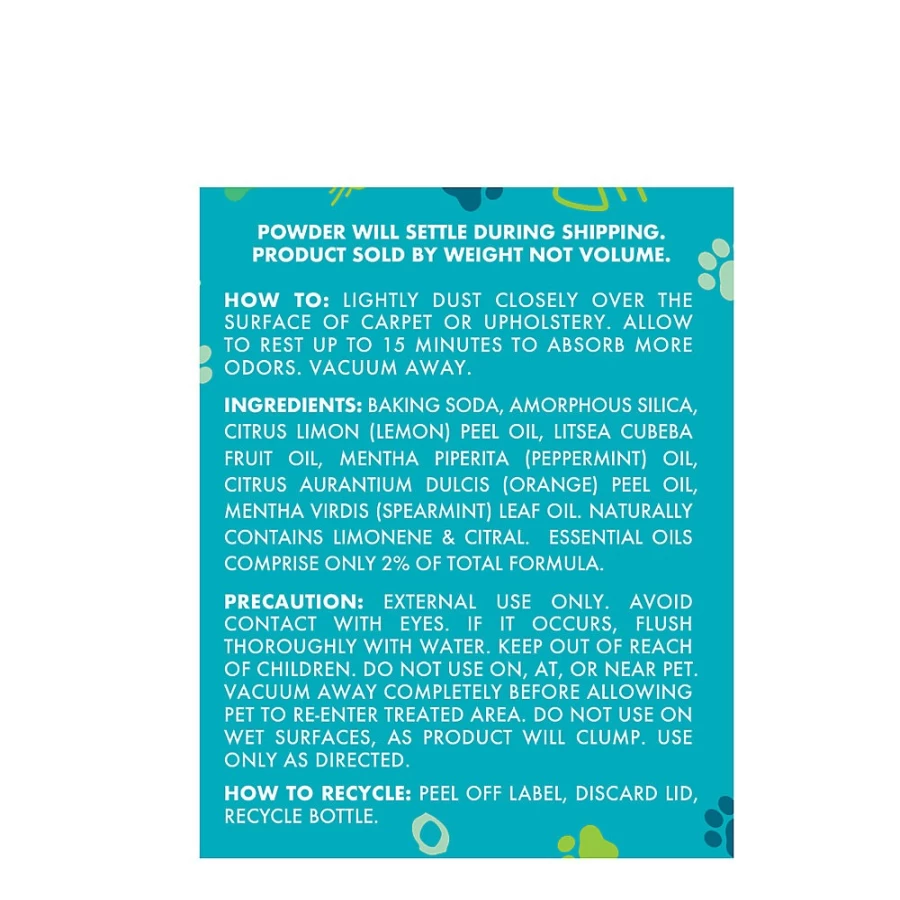 PetSmart Aunt Fannie's Lemon Carpet Refresher & Deodorizer - Natural Odor Eliminator