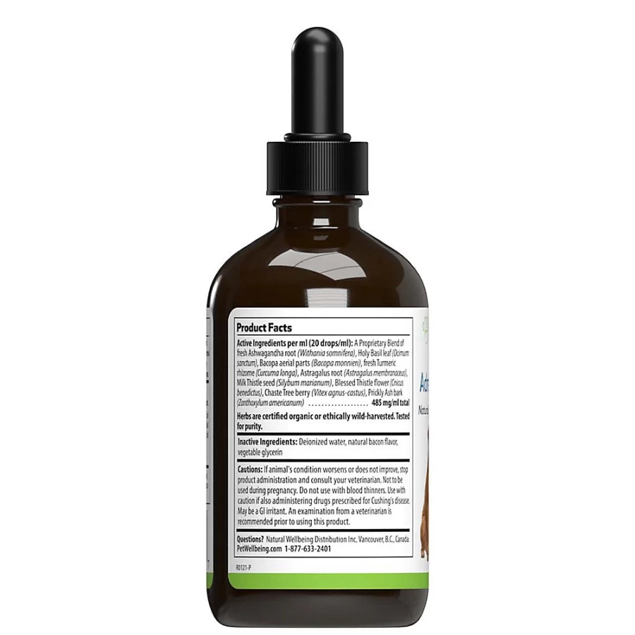 PetSmart Adrenal Harmony GOLD Liquid Supplement for Dogs & Cats - Hormonal Balance Support by Pet Wellbeing