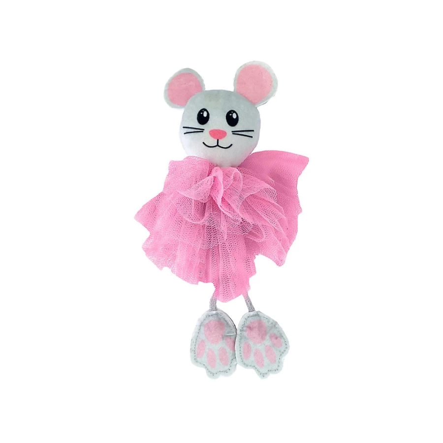 PetSmart KONG Flingaroo Interactive Cat Toy - Color May Vary, Durable Tutu Mouse for Playful Cats