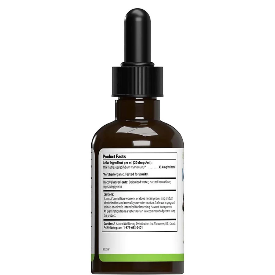 PetSmart Milk Thistle Liquid Supplement for Dog & Cat Liver Health Support