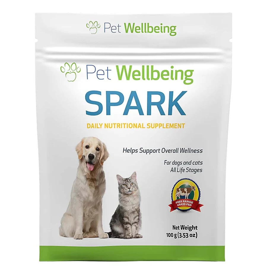 PetSmart SPARK Daily Multivitamin Powder for Dogs & Cats - Nutritional Supplement by Pet Wellbeing