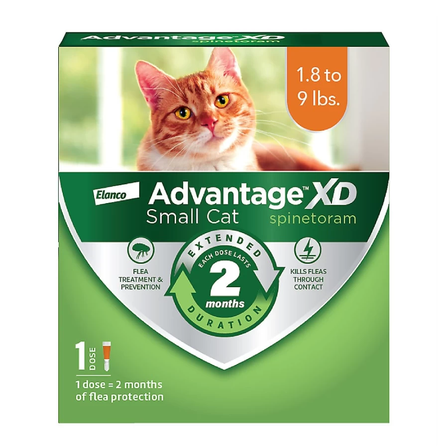 PetSmart Advantage XD Flea Treatment for Small Cats 1.8-9 lbs - 6-Month Supply