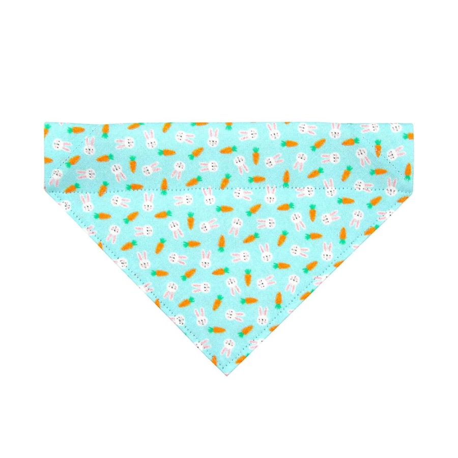 PetSmart Easter Bunnies & Carrots Slide-On Cat Bandana by Made By Cleo